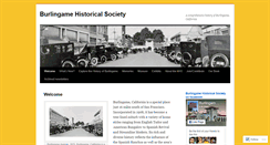 Desktop Screenshot of burlingamehistory.org